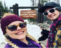 She visited Grand Teton National Park in May 2019.